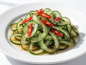 Asian cucumber salad - featured image