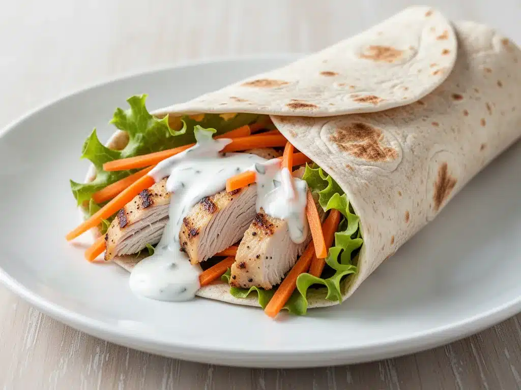Back to School Healthy Chicken Wraps: 5 Easy Meals 4 back to school healthy chicken wraps preparation steps