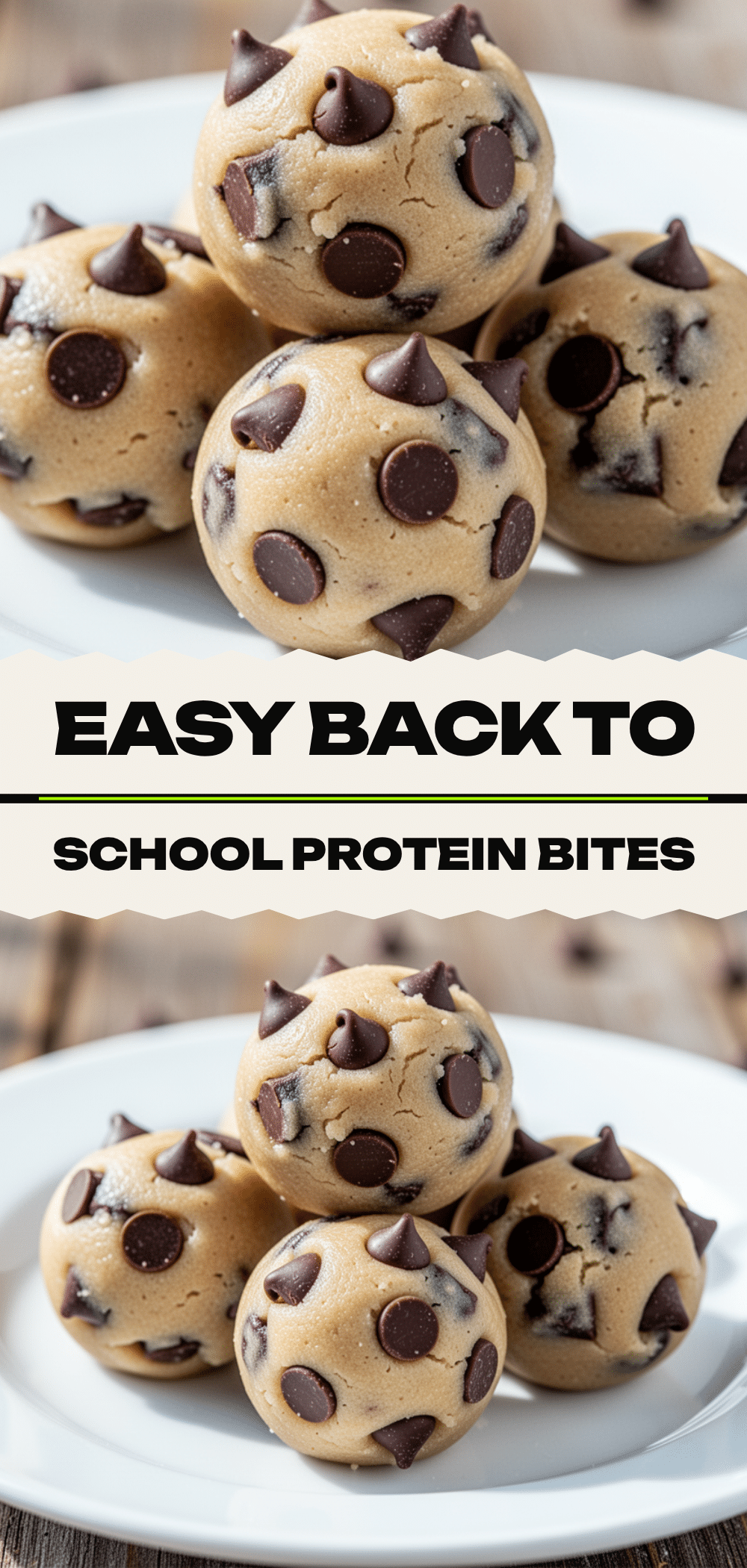 Back to School Protein Cookie Dough Bites: 5-Minute Easy Breakfast 5 Back to School Protein Cookie Dough Bites recipe