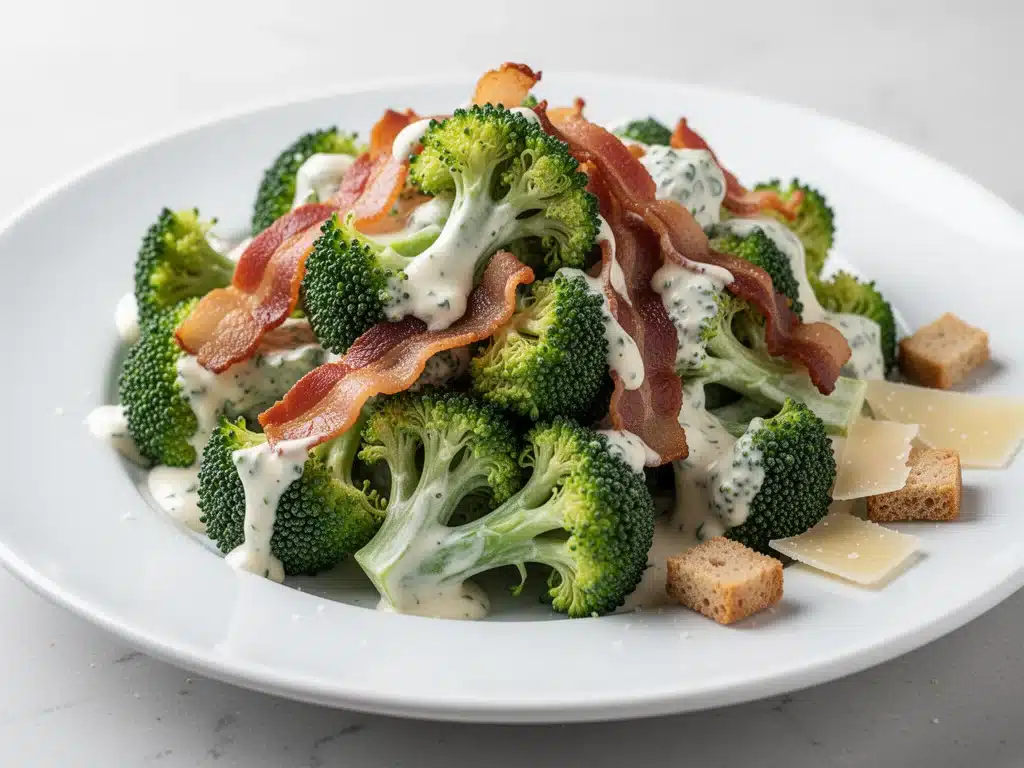 broccoli bacon salad - featured image