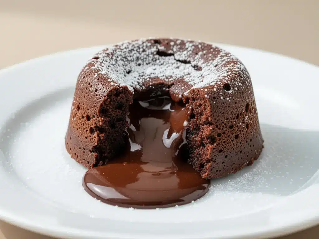 Chocolate Lava Cake: Easy Molten Fudge Center Recipe 4 Chocolate Lava Cake preparation steps