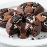 Chocolate Oreo Stuffed Cookies - featured image