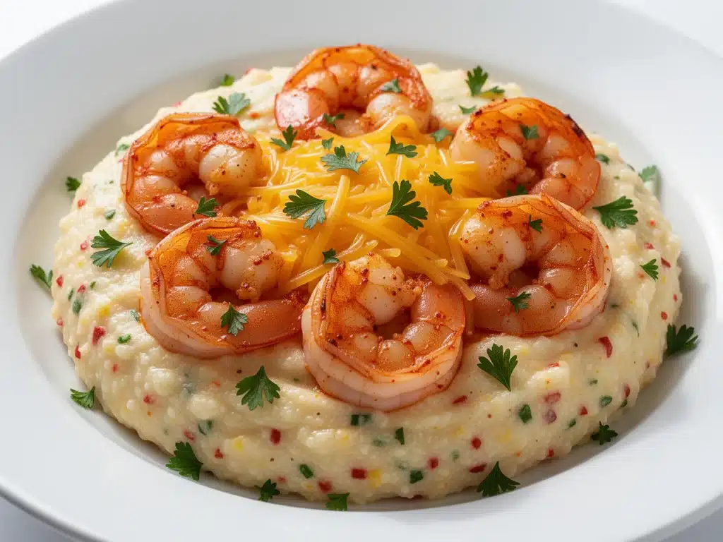 Home 3 creamy Cajun shrimp and grits - featured image