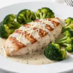 creamy garlic parmesan chicken - featured image