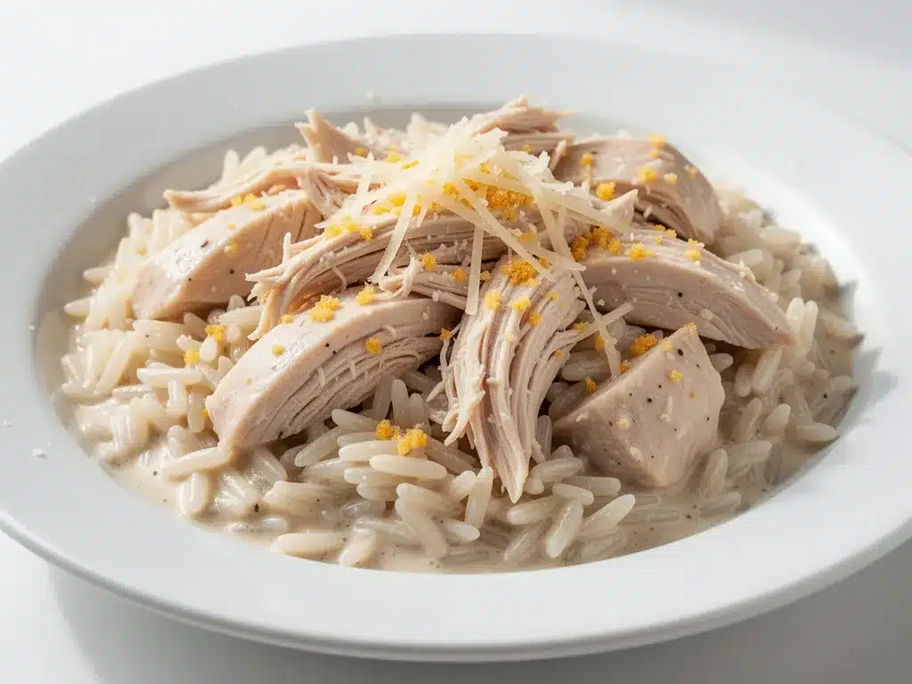 Creamy Parmesan Chicken and Rice: Best 1-Pot Back to School Meal 4 creamy parmesan chicken and rice preparation steps