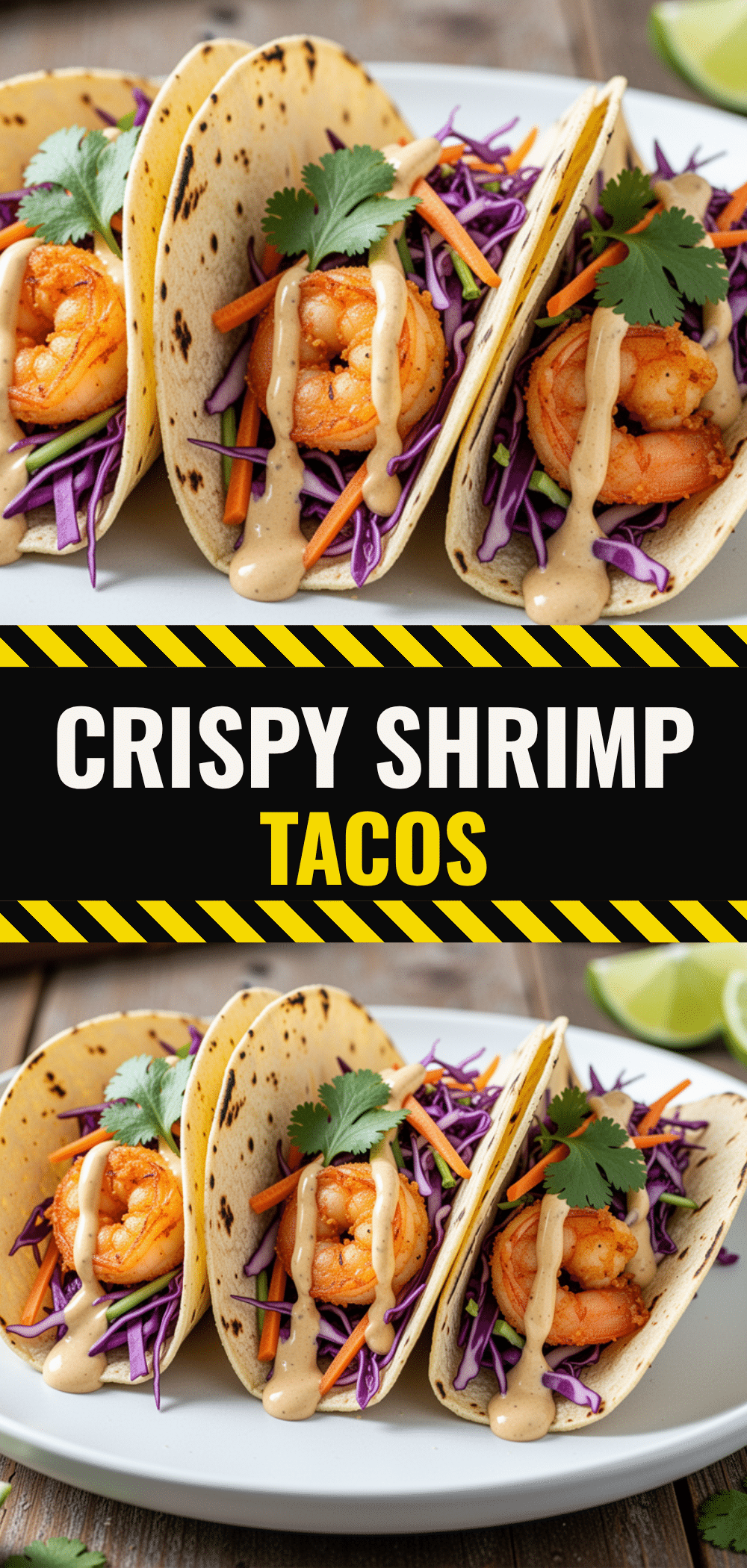 Crispy Shrimp Tacos with Chipotle Lime Slaw: Easy Weeknight Meal 5 crispy shrimp tacos with chipotle lime slaw recipe