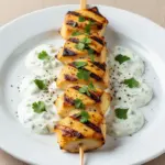 grilled chicken skewers - featured image