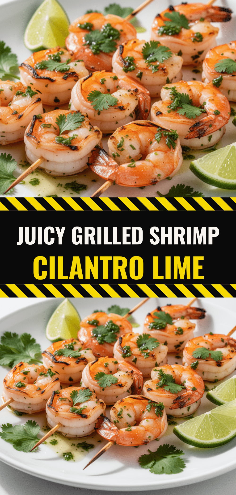 Grilled Shrimp Skewers: Easy Cilantro Lime Dinner 5 Grilled Shrimp Skewers recipe