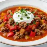 ground beef goulash - featured image