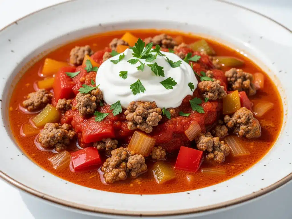 Ground Beef Goulash: Easy Comfort Food Recipe 4 ground beef goulash preparation steps