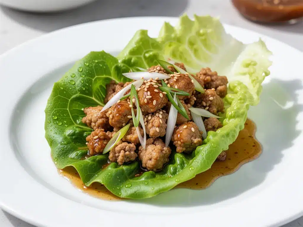 Ground Chicken Lettuce Wraps: 15-Min Easy Weeknight Dinner 4 ground chicken lettuce wraps preparation steps