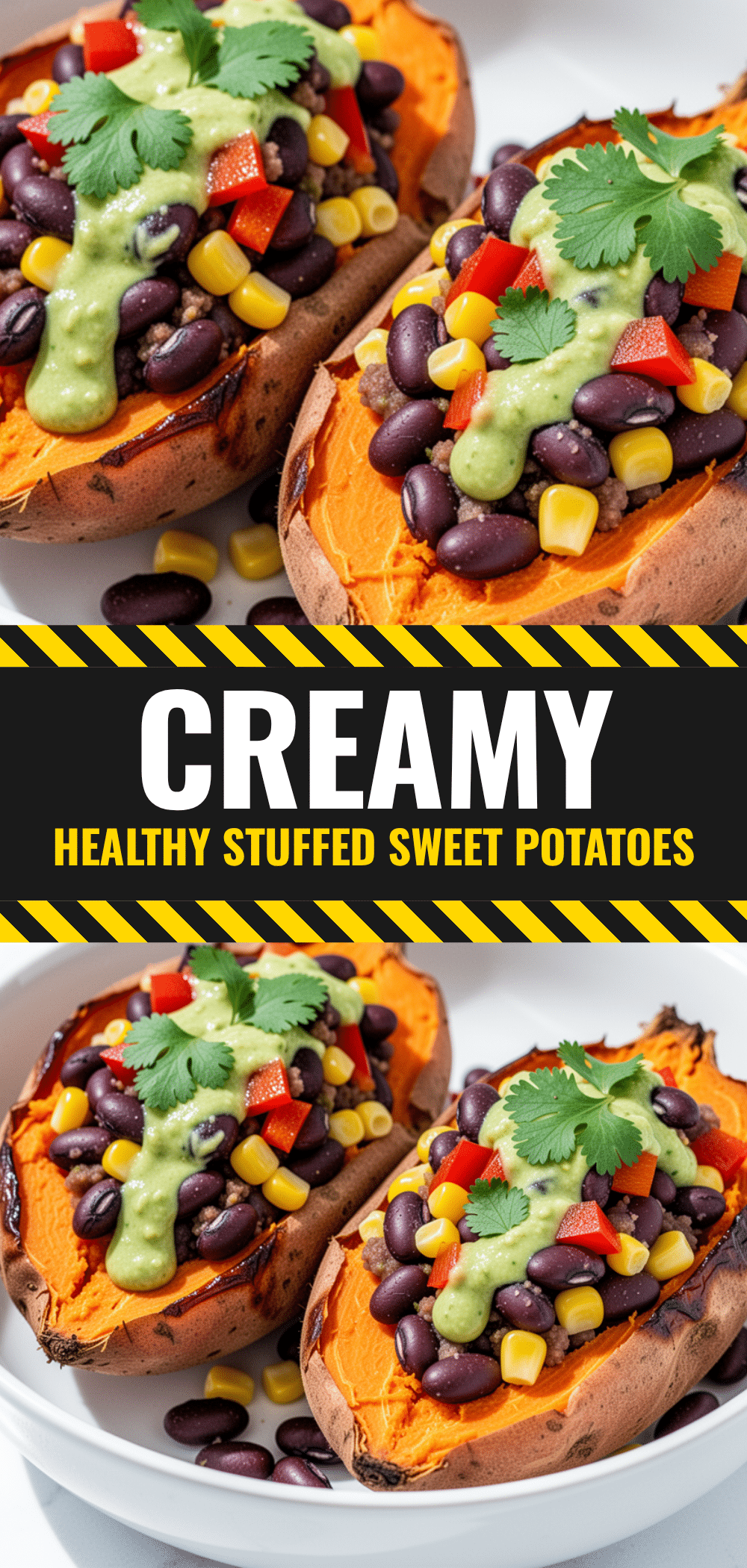 Healthy Stuffed Sweet Potatoes: 5 Easy Weeknight Dinner 5 healthy stuffed sweet potatoes with black beans recipe