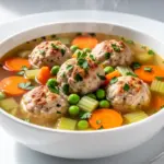 Healthy Turkey Meatball Soup - featured image