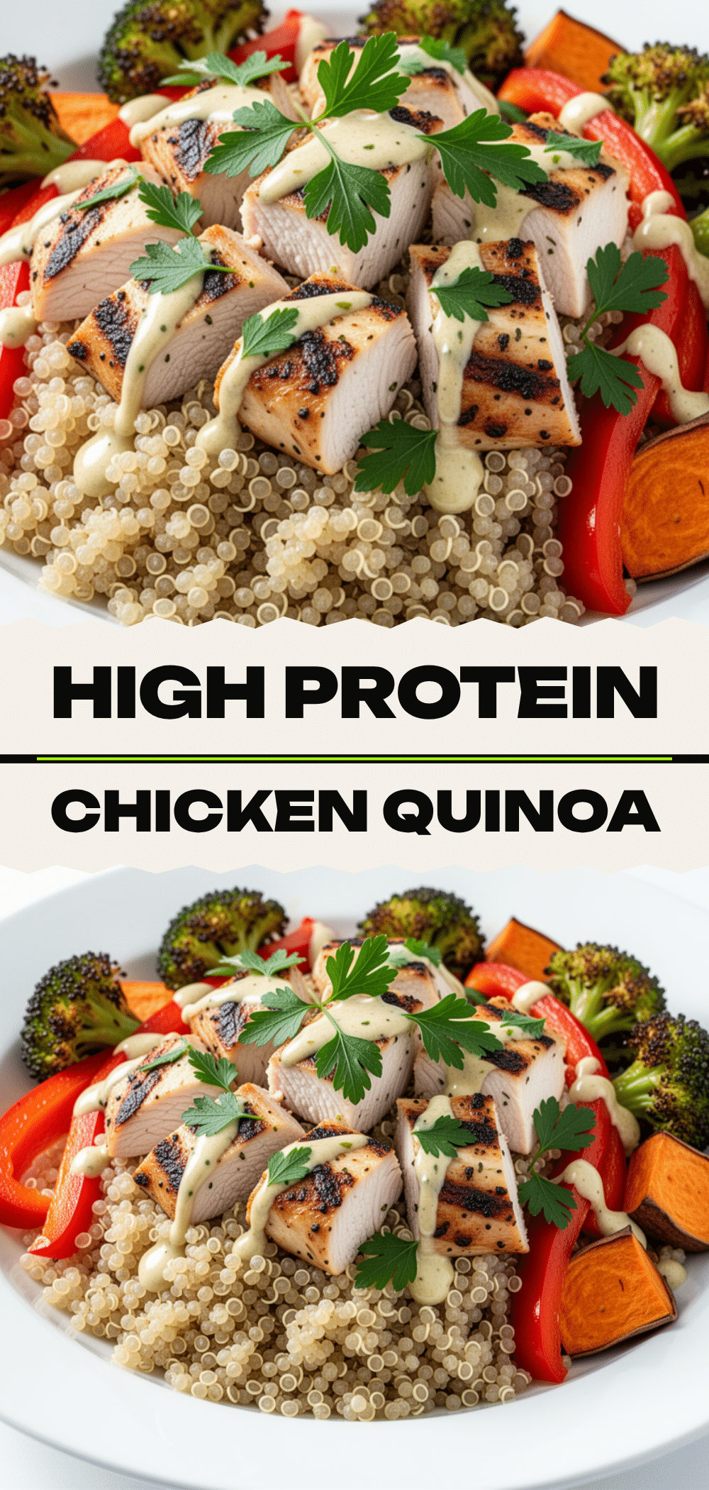 High Protein Chicken and Quinoa Bowls: Easy Meal Prep 5 high protein chicken and quinoa bowl recipe