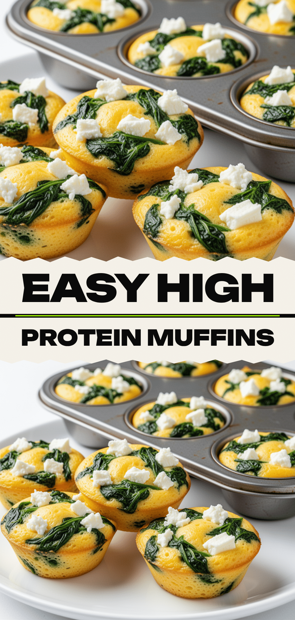 Easy High Protein Egg Muffins: Best Back to School Meal Prep 5 high protein egg muffins recipe