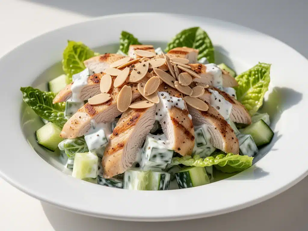 High Protein Greek Yogurt Chicken Salad - featured image