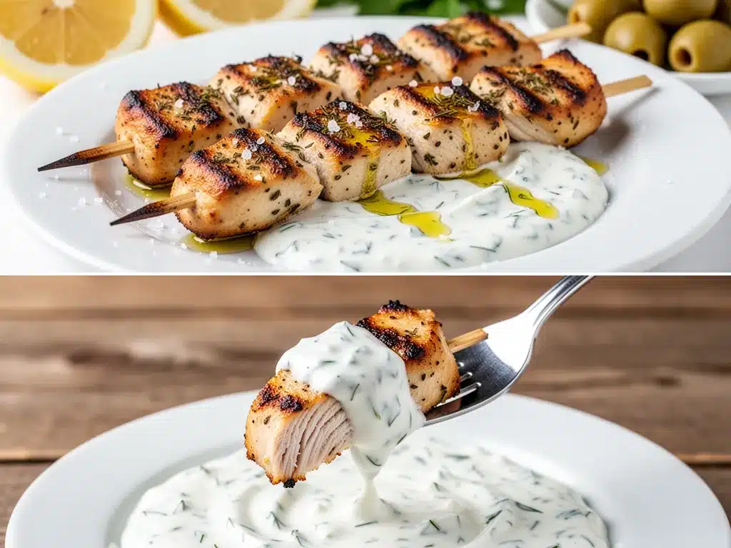 Mediterranean Chicken Skewers: Easy Better Than Takeout Recipe 4 Mediterranean Chicken Skewers preparation steps