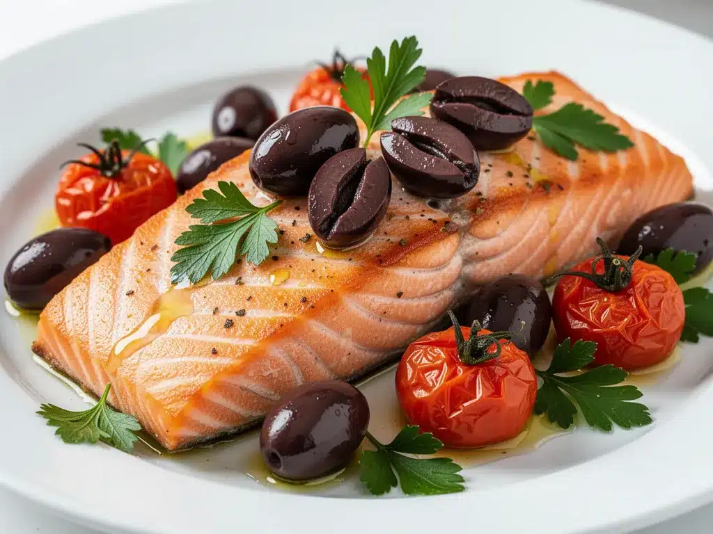 Mediterranean Salmon: Easy 15-Minute Weeknight Dinner 4 Mediterranean Salmon preparation steps