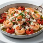Mediterranean shrimp skillet - featured image