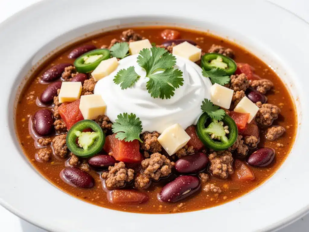 Slow Cooker Ground Beef Chili: Easy 1-Bowl Dinner 4 slow cooker ground beef chili preparation steps