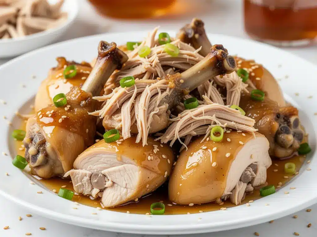 Slow Cooker Honey Garlic Chicken: 5-Ingredient Dinner 4 slow cooker honey garlic chicken preparation steps