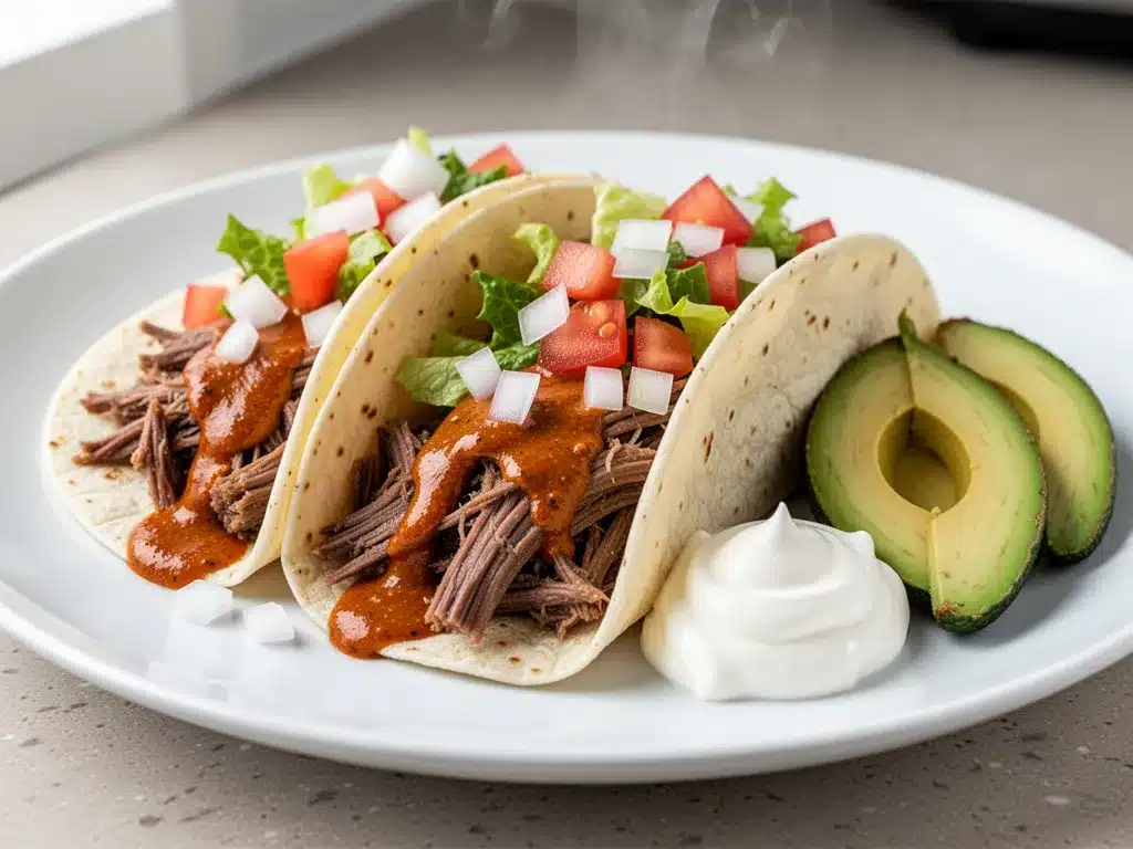 Slow Cooker Shredded Beef Tacos: Easy Chipotle Recipe 4 Slow Cooker Shredded Beef Tacos preparation steps