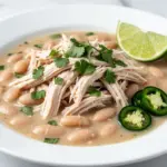 slow cooker white chicken chili - featured image