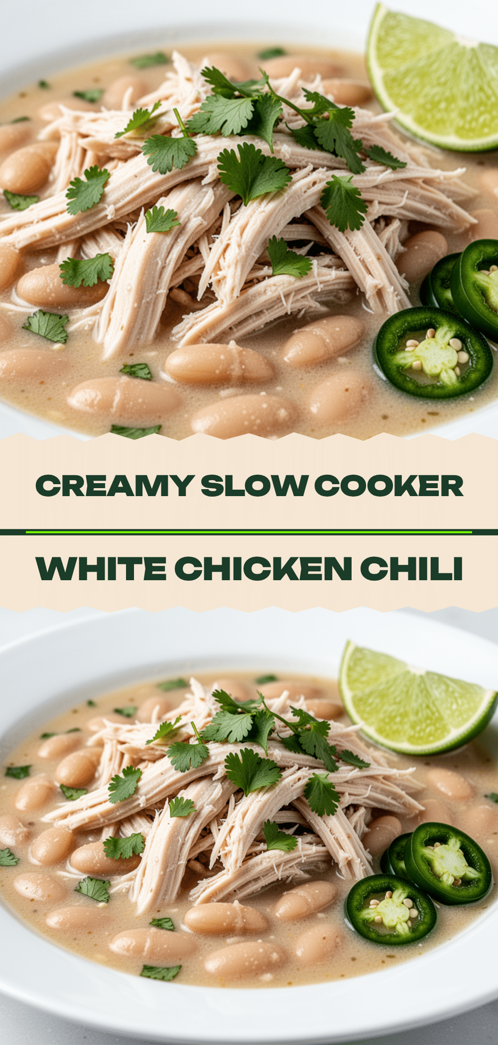 Slow Cooker White Chicken Chili: Best Creamy Recipe 5 slow cooker white chicken chili recipe
