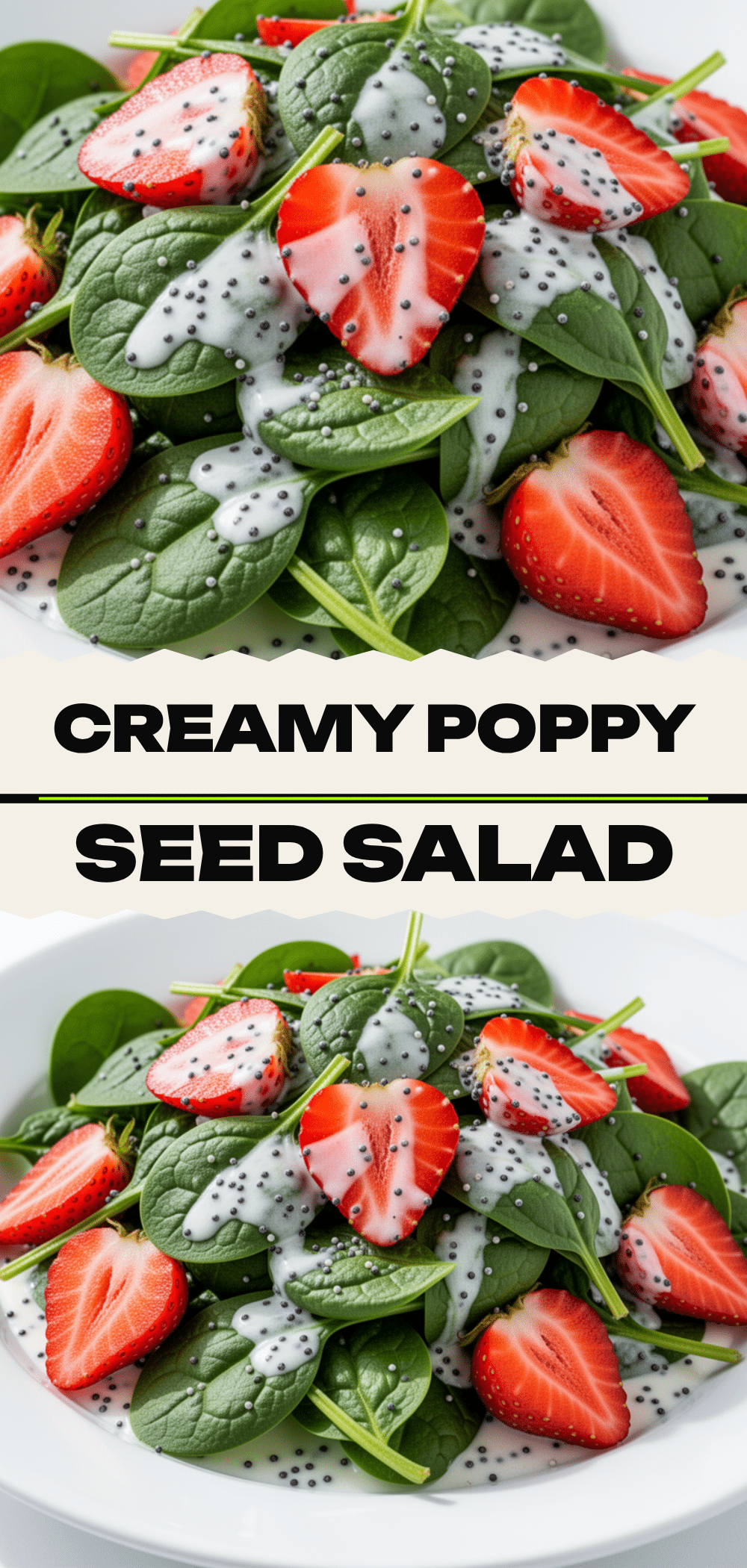 Spinach Strawberry Salad: Best Poppy Seed Recipe 5 spinach strawberry salad with poppy seed dressing recipe