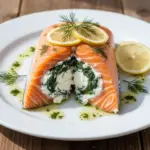 Stuffed Salmon with Spinach and Cream Cheese - featured image