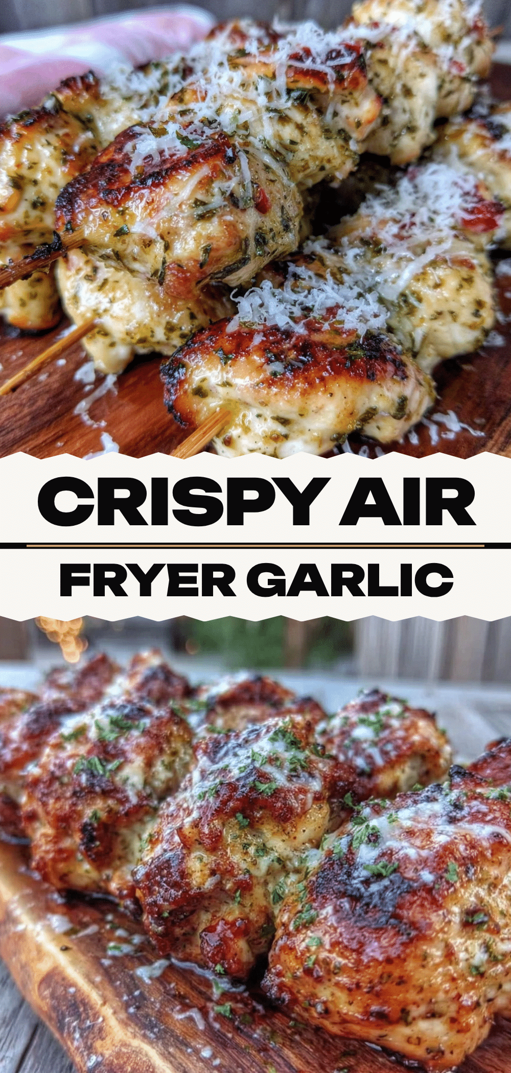 Air Fryer Garlic Parmesan Chicken Skewers: 5-Min Prep Hack 5 Air Fryer Garlic Parmesan Chicken Skewers recipe