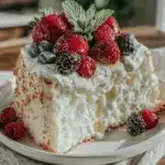 angel food cake - featured image