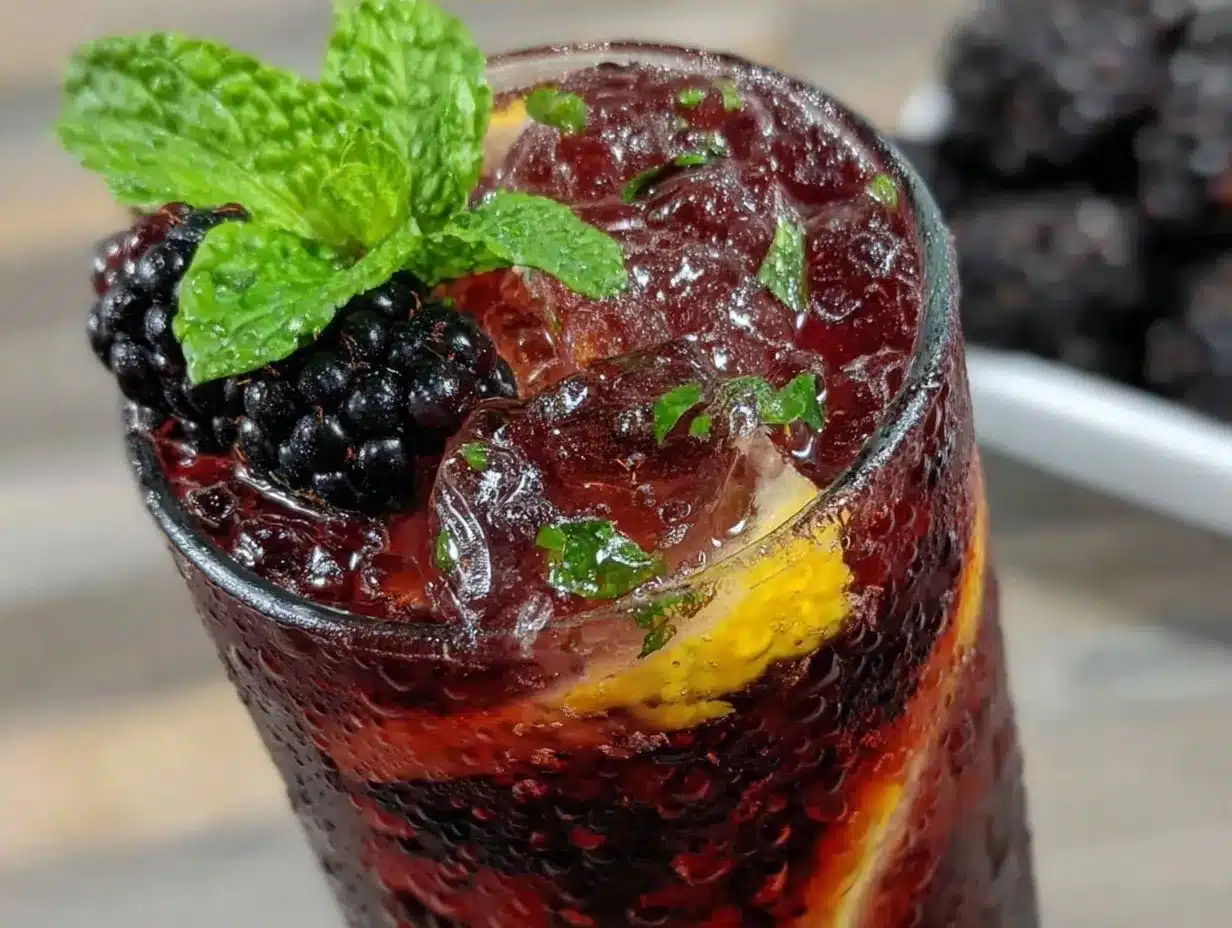 Classic Blackberry Mint Lemonade: Easy 10-Min Drink 4 blackberry mint lemonade preparation steps