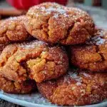 brown butter pumpkin snickerdoodles - featured image