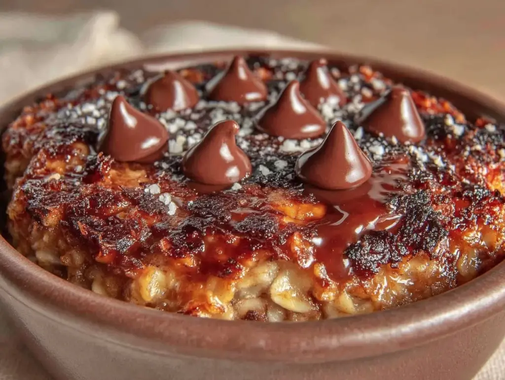 budget-friendly chocolate chip baked oatmeal - featured image