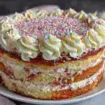 Budget-Friendly Moist Vanilla Birthday Cake - featured image