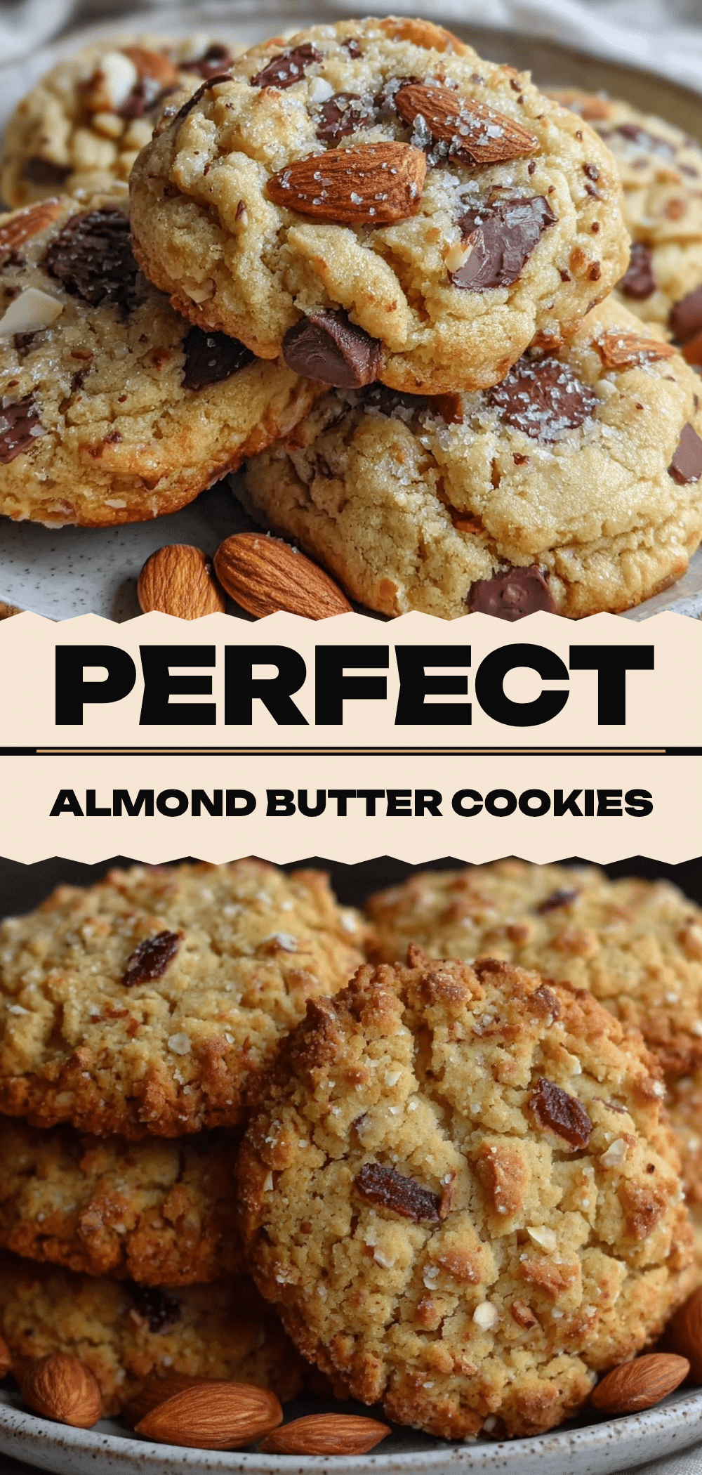 Chewy Almond Butter Cookies: 20-Minute 5pm Dinner Saver 5 chewy almond butter cookies recipe