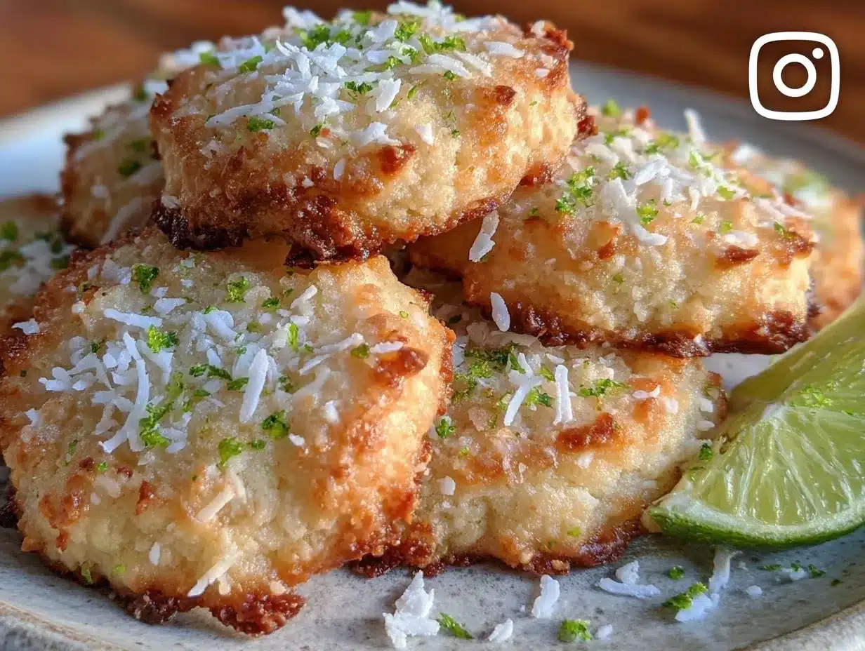 Chewy Coconut Lime Cookies: Easy 25-Minute Treat 4 chewy coconut lime cookies preparation steps