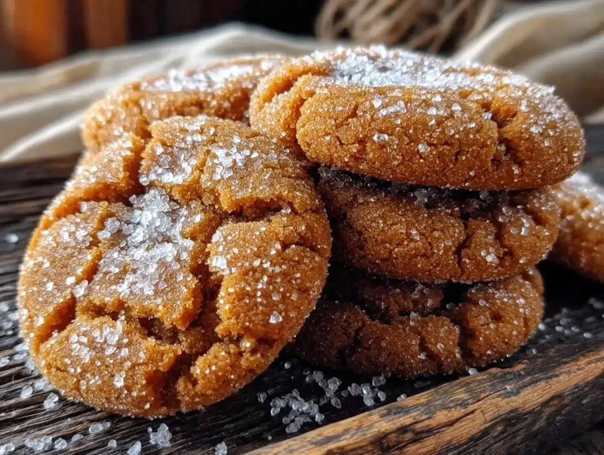 Chewy Ginger Molasses Cookies: 25-Minute 5 PM Savior 4 chewy ginger molasses cookies preparation steps