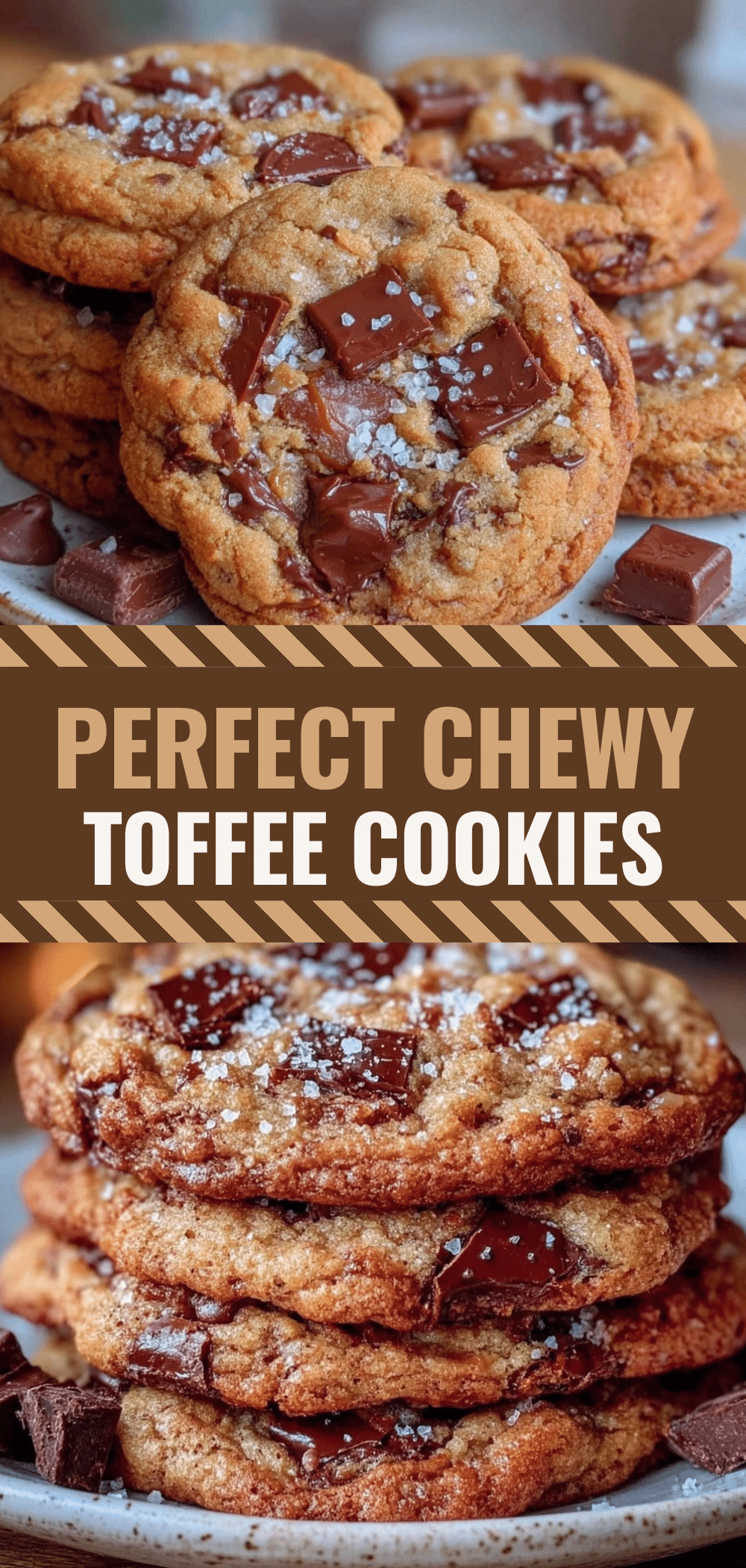 Chewy Toffee Chocolate Chip Cookies: 20-Minute 5pm Win 5 chewy toffee chocolate chip cookies recipe