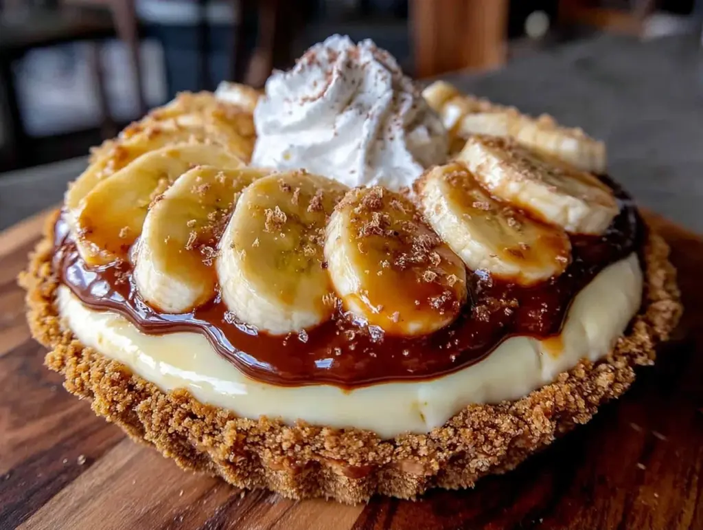 classic banana cream pie - featured image