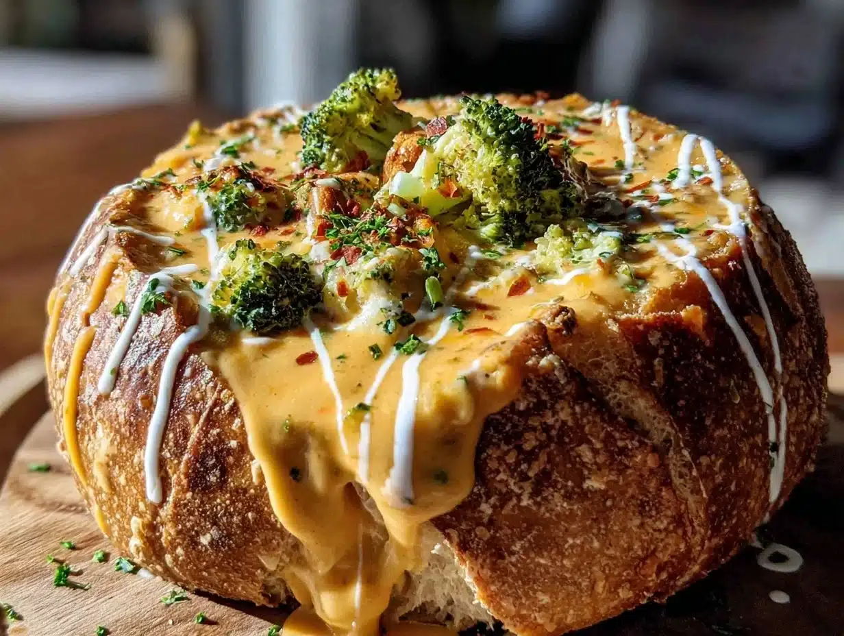 Home 1 Copycat Panera Broccoli Cheddar Soup - featured image