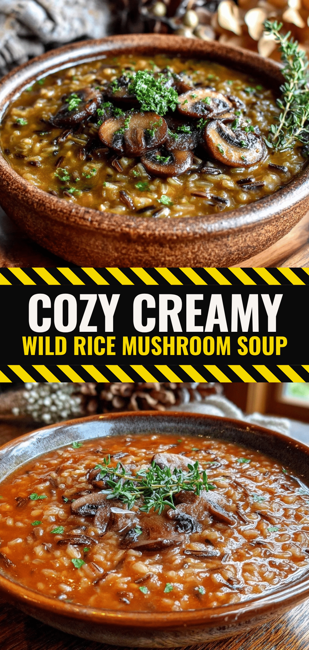Cozy Wild Rice Mushroom Soup: Easy 30-Minute Dinner 5 cozy wild rice mushroom soup recipe