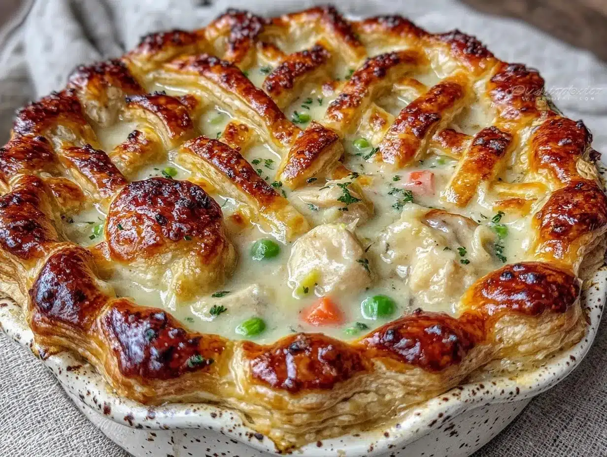 Grandmas Day Creamy Chicken Pot Pie: Easy 5pm Dinner 4 creamy chicken pot pie preparation steps