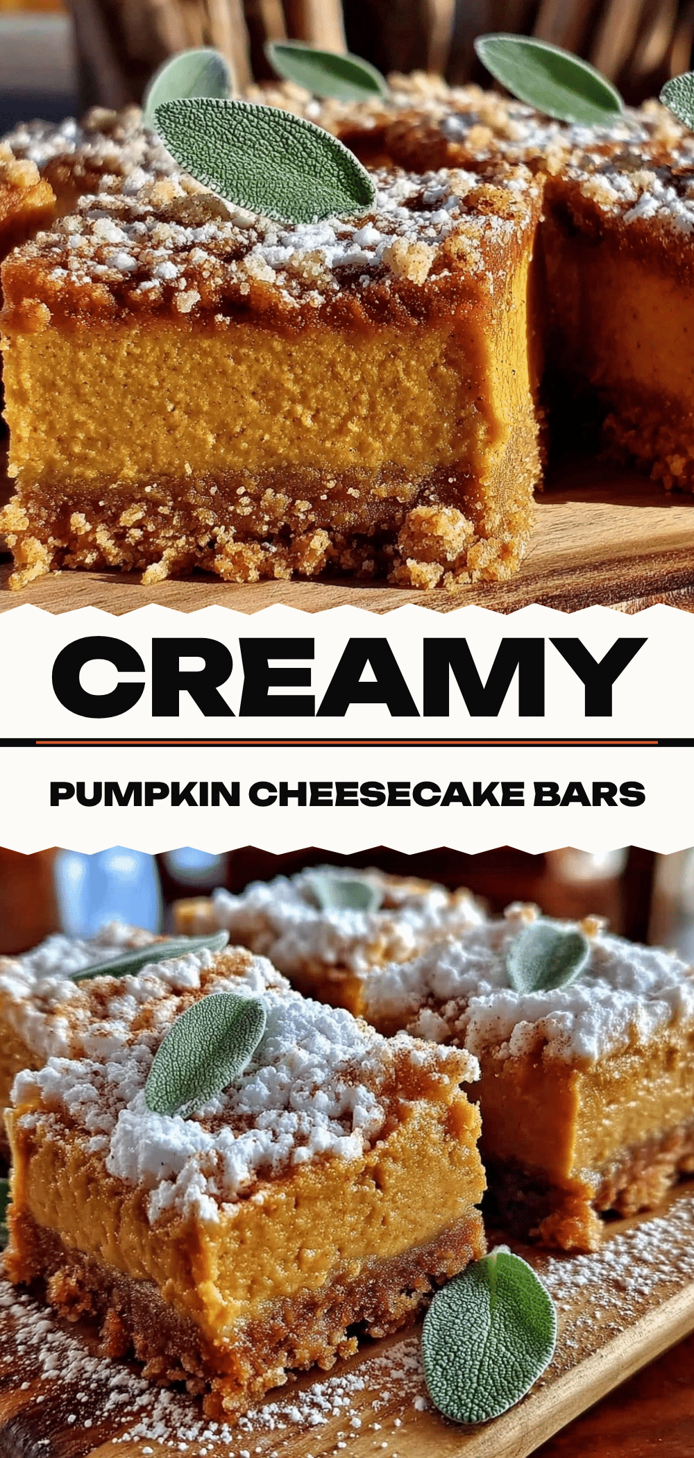 Creamy Pumpkin Cheesecake Bars: 5pm Dinner Hack 5 creamy pumpkin cheesecake bars recipe