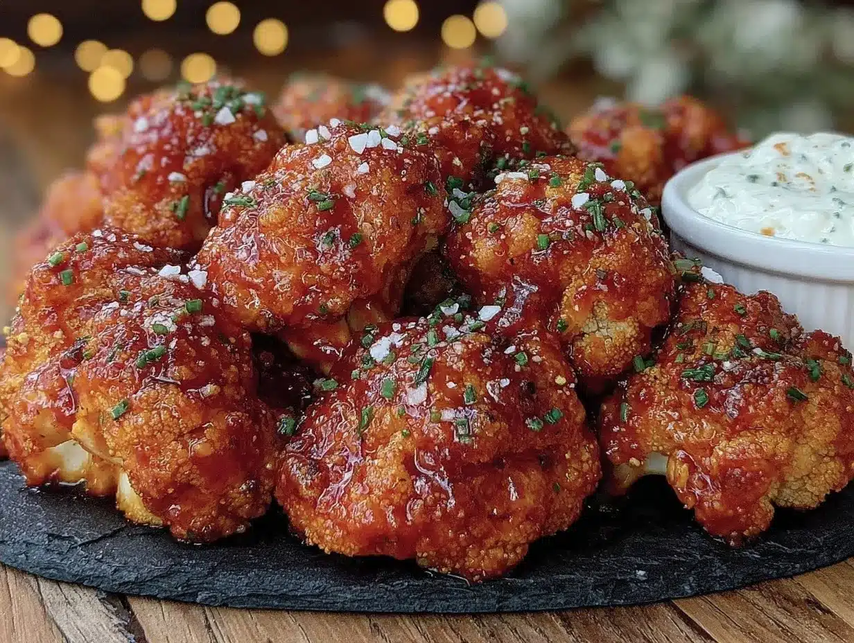 Crispy Buffalo Cauliflower Bites: 15-Min Game Day Snack 4 crispy buffalo cauliflower bites preparation steps