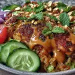 crispy rice salad - featured image
