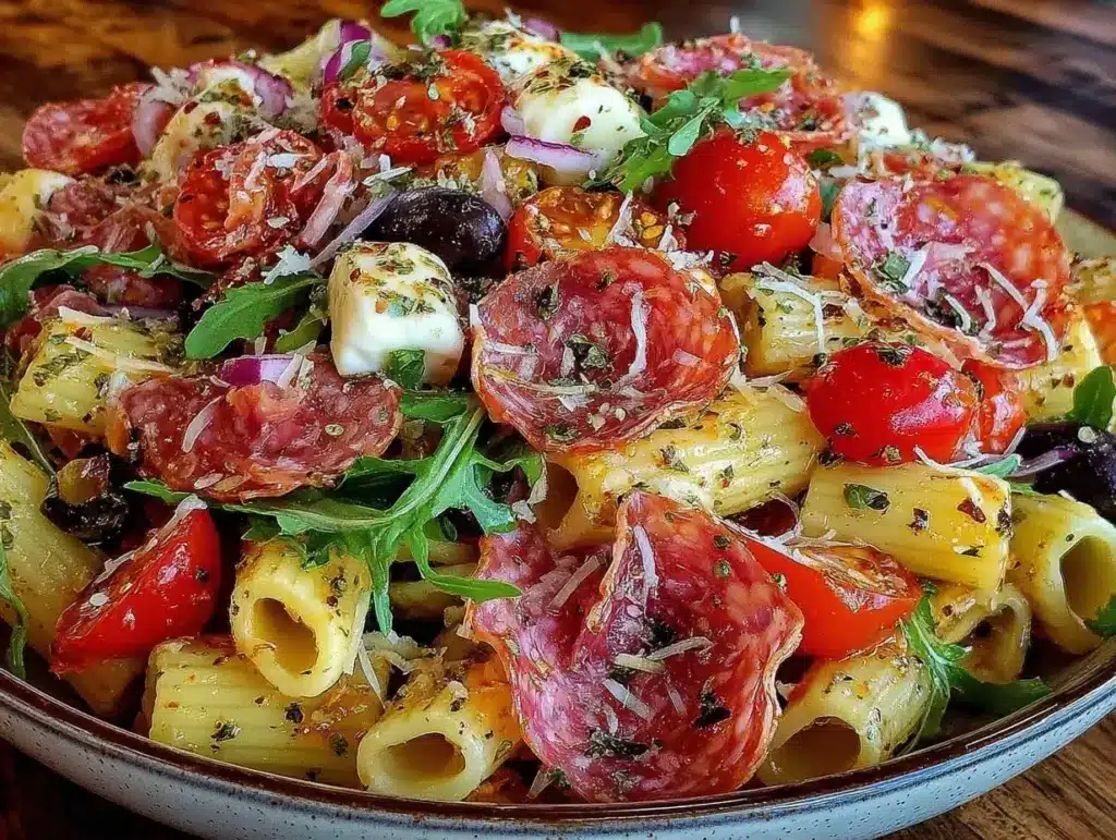 Easy Antipasto Pasta Salad - featured image