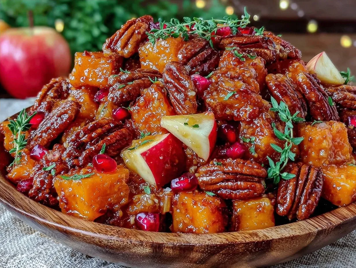 Easy Fall Butternut Squash and Apple Salad: Best 5pm Dinner 4 easy fall butternut squash and apple salad preparation steps