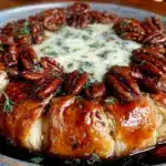 easy fall maple pecan brie - featured image